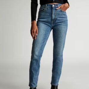EVERLANE the original cheeky jean BLUE 26 cropped